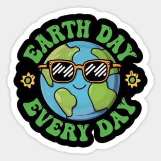 Earth Day Every day Sticker